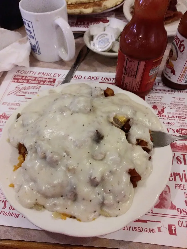 Glob 1 2 Order with Sausage Gravy